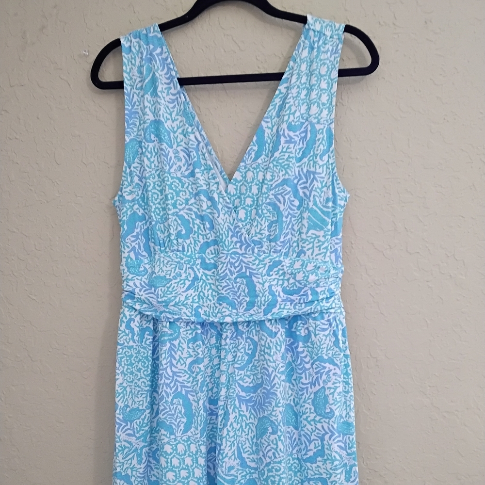 Lilly Pulitzer Clara Sleeveless Romper - Size Large
